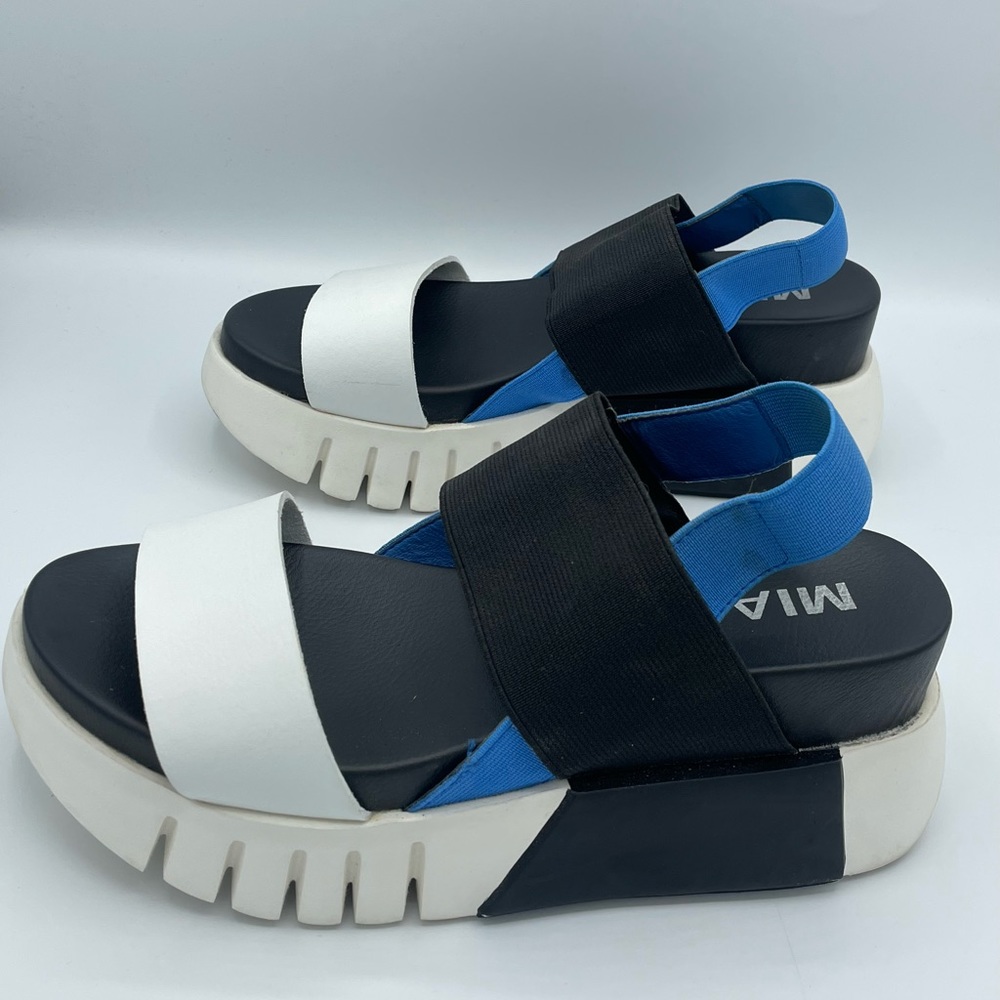 MIA  Colorblock Platform Sandals